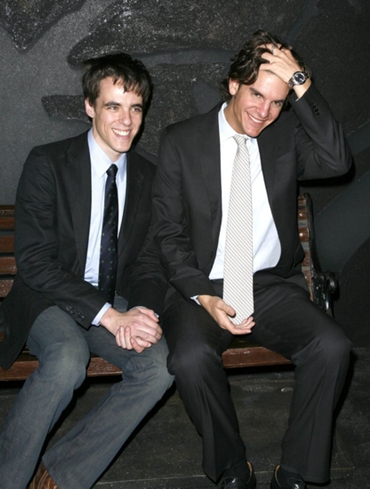 Steven Levenson (Playwright) and Alex Timbers (Director) at 