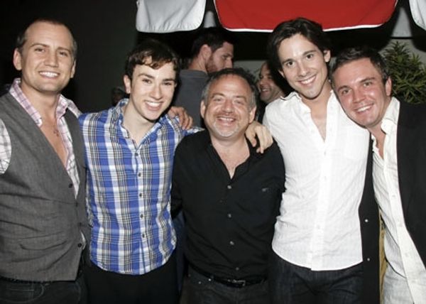 Chris Isaacson, Ryan Raftery, Marc Shaiman, Daniel Lincoln and Shane Scheel  Photo