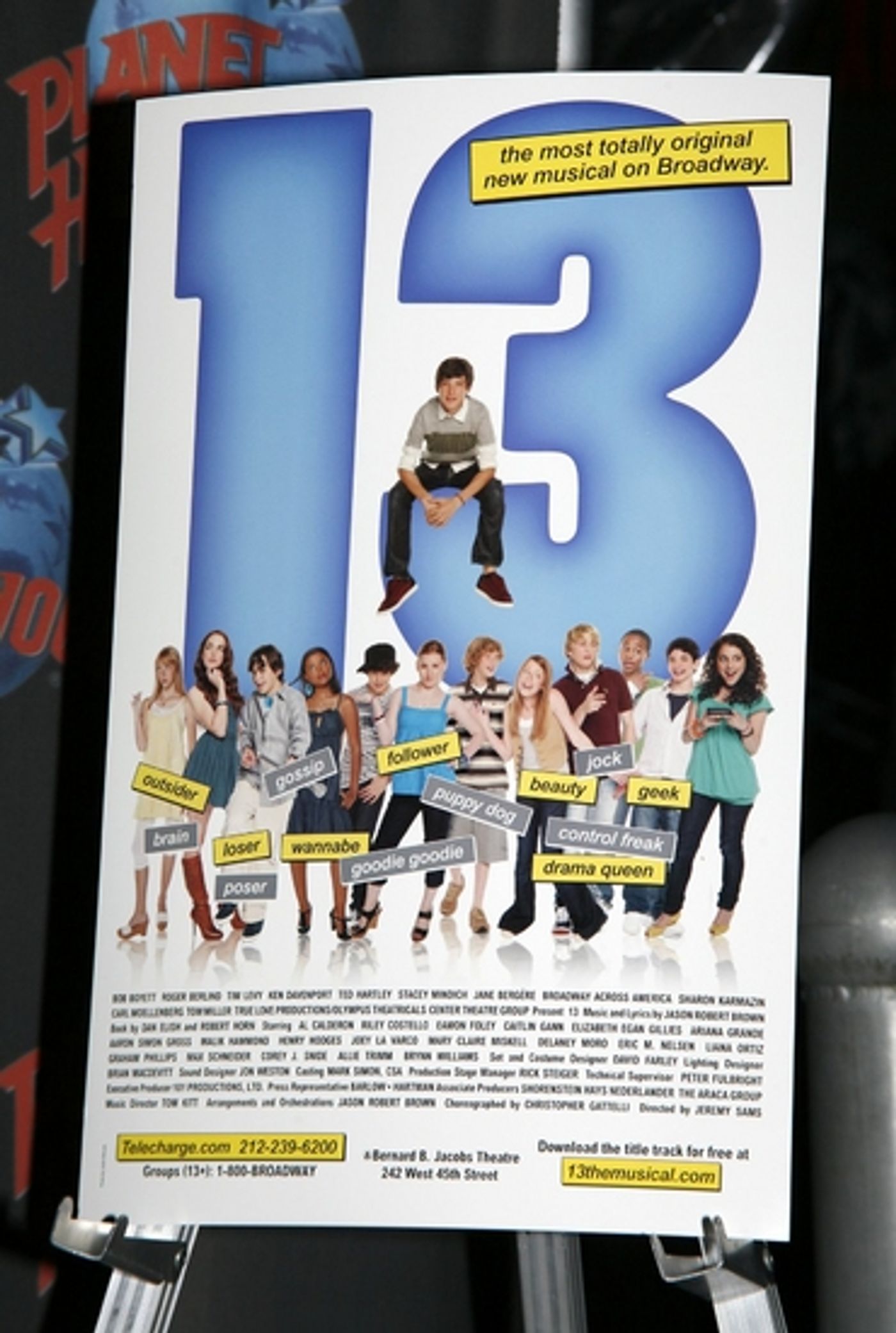 Photo Coverage: Cast of '13' Hand Print Ceremony at Planet Hollywood  Image