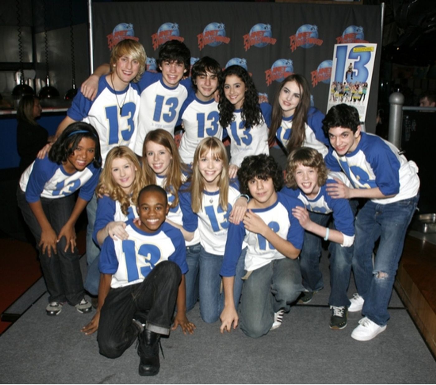 Photo Coverage: Cast of '13' Hand Print Ceremony at Planet Hollywood  Image