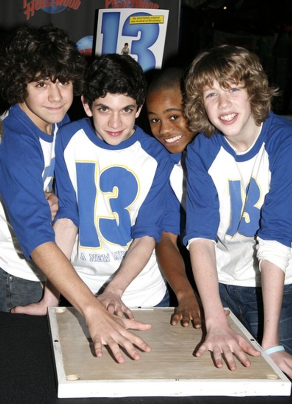 Joey La Varco, Al Calderon, Malik Hammond and Eamon Foley
 Photo