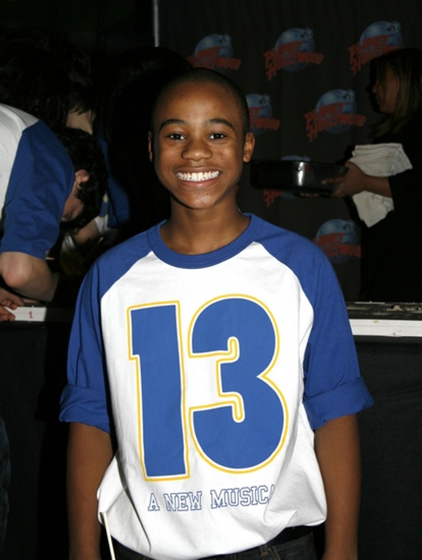 Photo Coverage: Cast of '13' Hand Print Ceremony at Planet Hollywood  Image