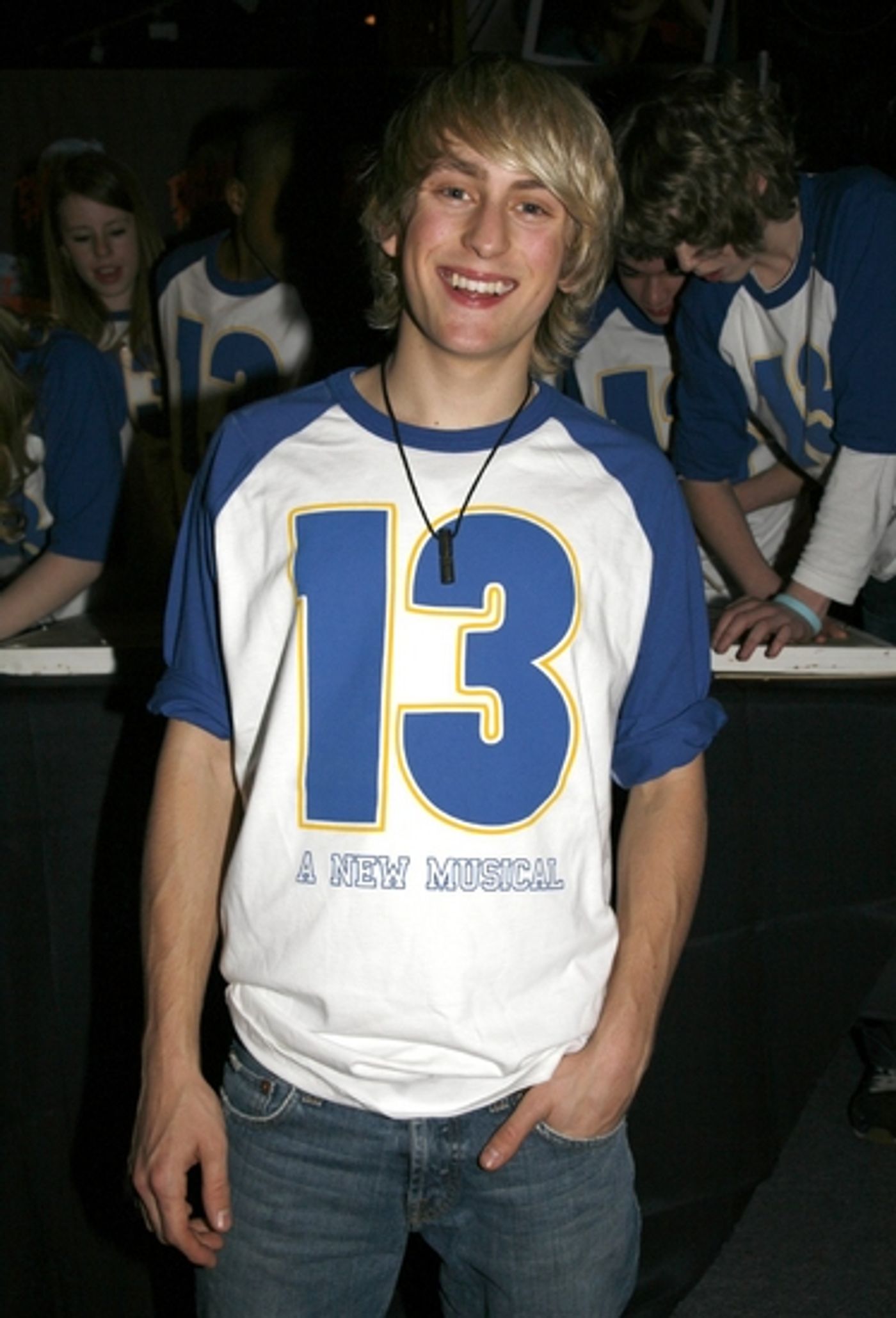 Photo Coverage: Cast of '13' Hand Print Ceremony at Planet Hollywood  Image