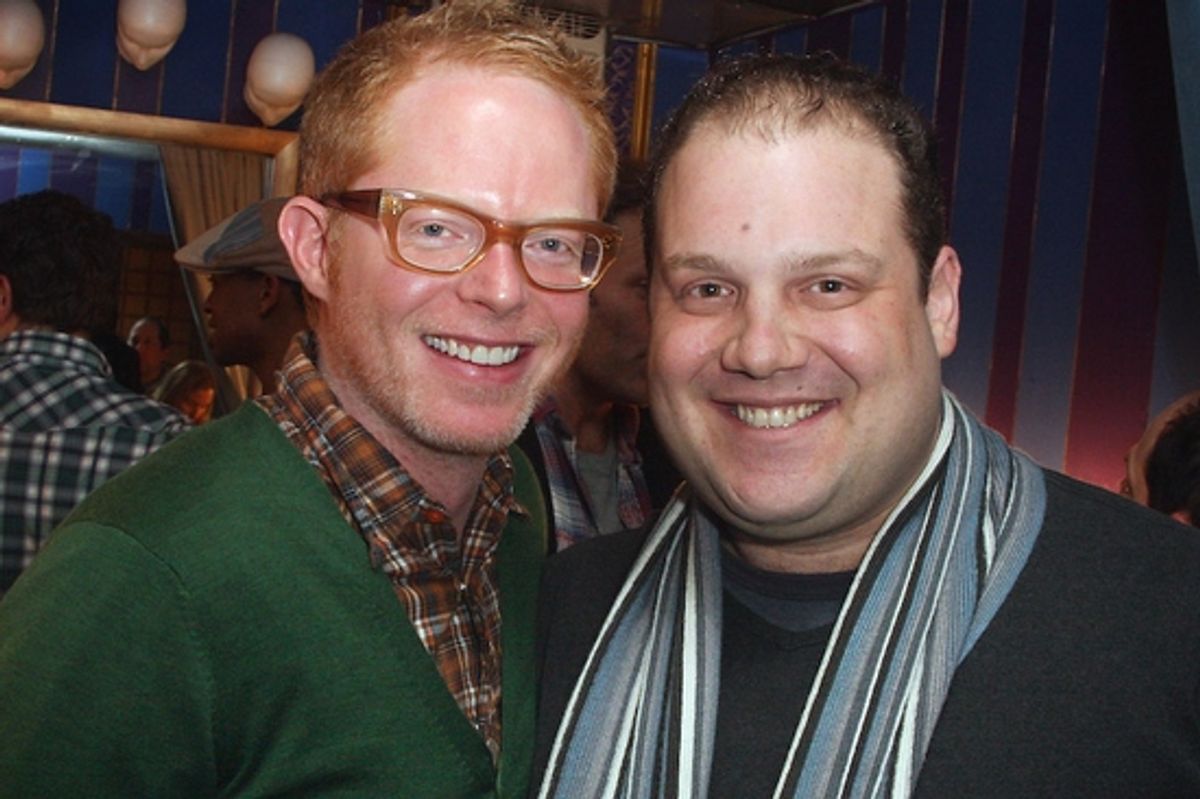 Jesse Tyler Ferguson and Jordan Gelber

 at 