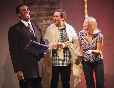 Norm Lewis, David Rossmer, and Sarah Saltzberg

 Photo