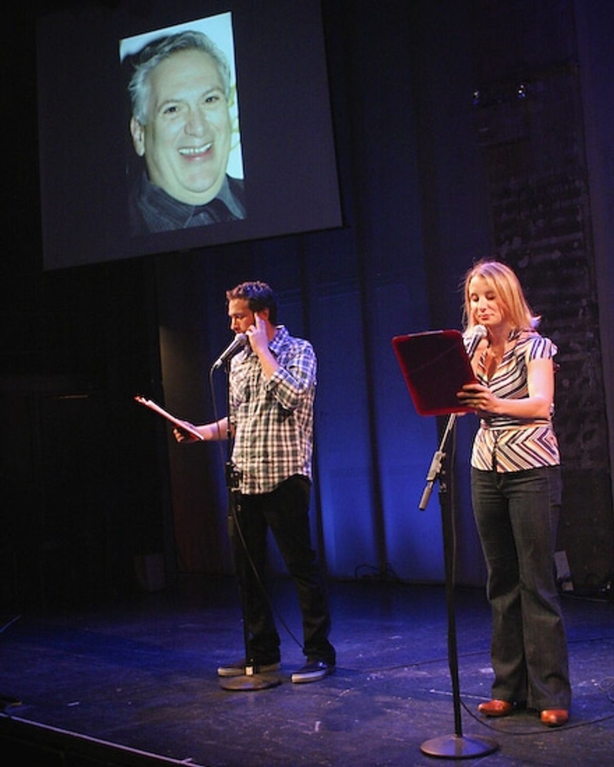 David Rossmer and Sarah Saltzberg

 at 