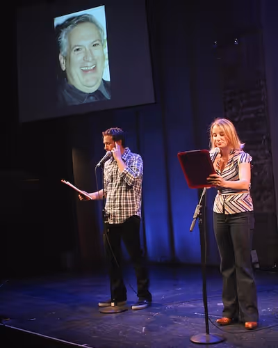 David Rossmer and Sarah Saltzberg

 Photo