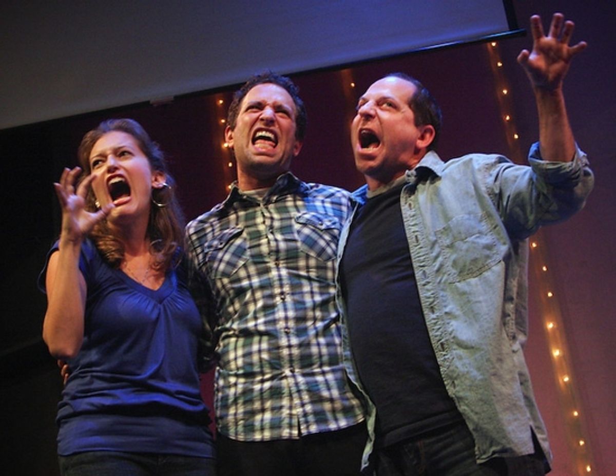 Sandy Rustin, David Rossmer, and Jason Kravits at DON'T QUIT YOUR NIGHT JOB Returns to the Zipper