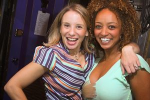 Sarah Saltzberg and Asmeret Ghebremichael
@ BroadwayWorld Sarah Saltzberg and Asmeret Ghebremichael
Photo
