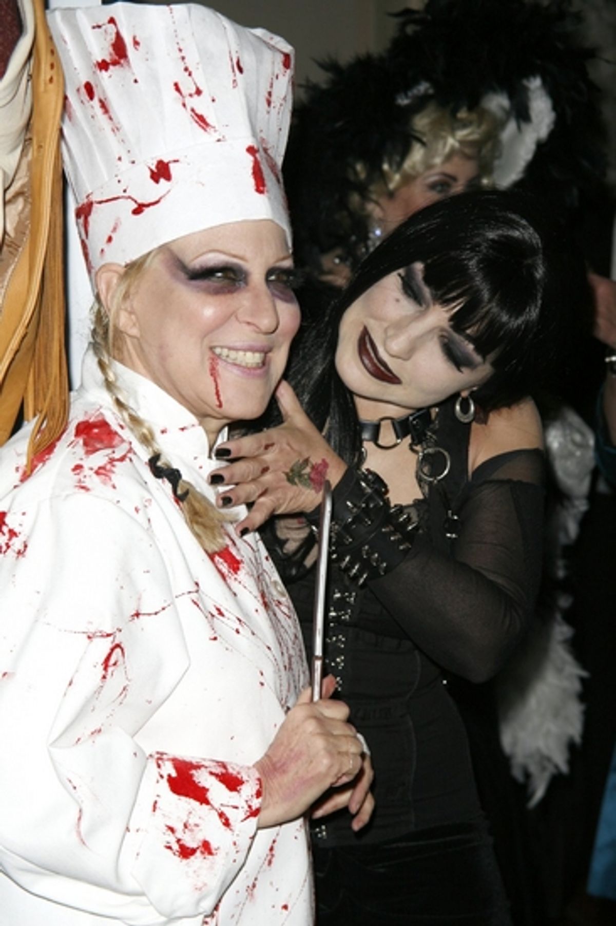 Bette Midler and Gloria Estefan at Bette Midler's  HULAWEEN 2008