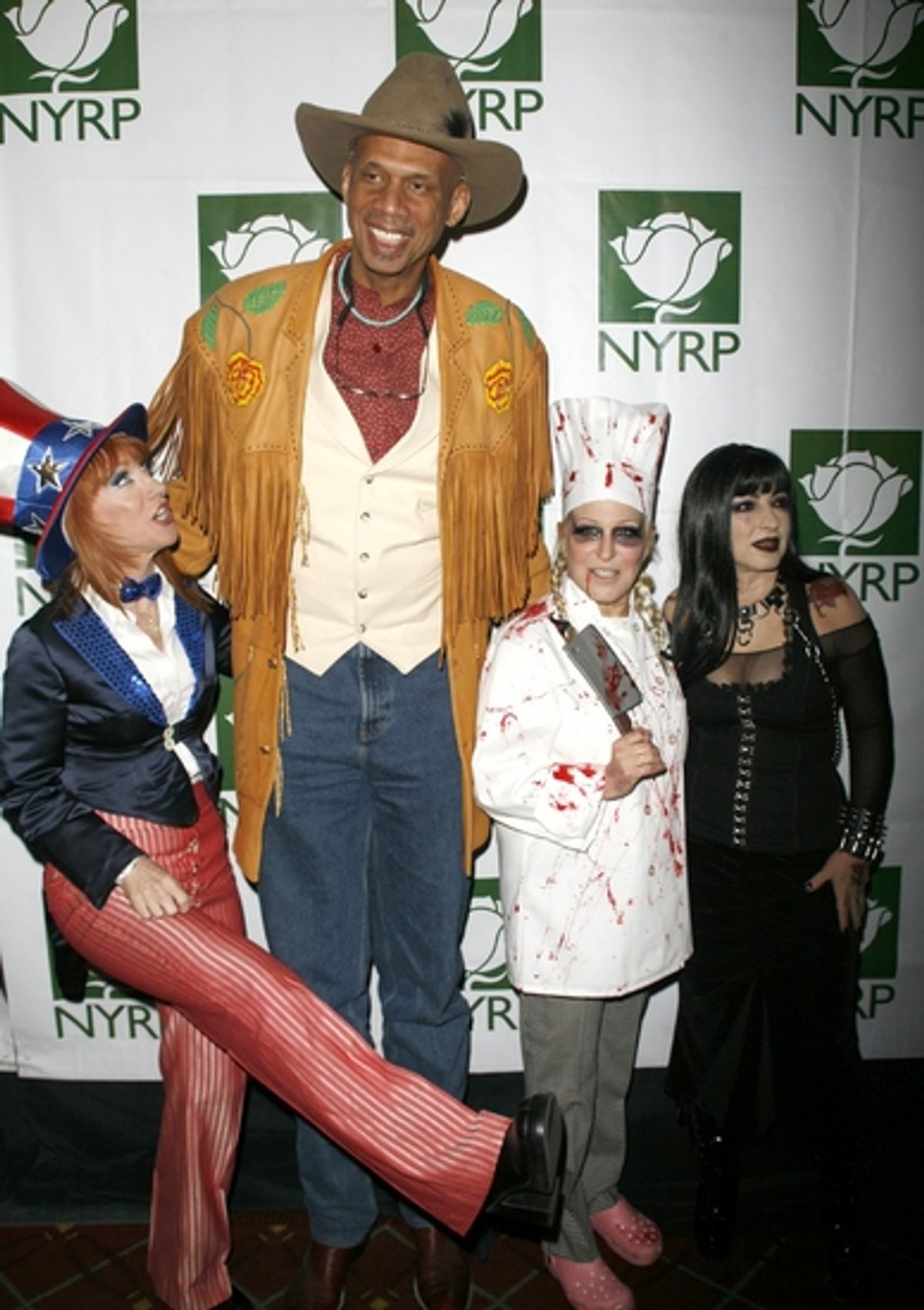 Kathy Griffin, Kareem Abdul-Jabbar, Bette Midler and Gloria Estefan

 at 