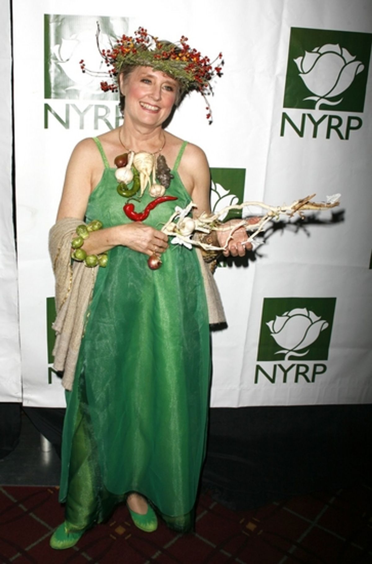 Alice Waters at Bette Midler's  HULAWEEN 2008