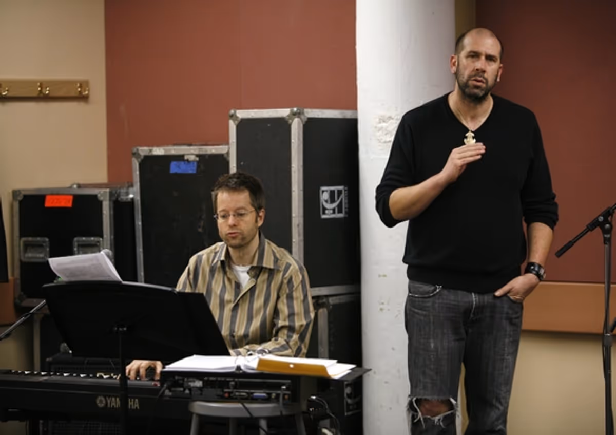 Fred Lassen and Jeremy Schonfeld at Photo Coverage EXCLUSIVE: DRIFT Rehearsals