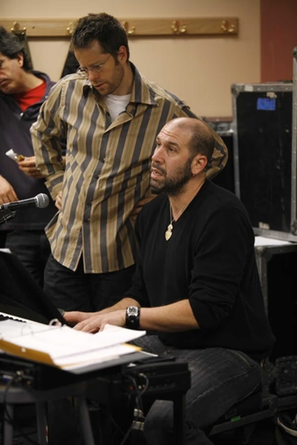 Fred Lassen and Jeremy Schonfeld at Photo Coverage EXCLUSIVE: DRIFT Rehearsals