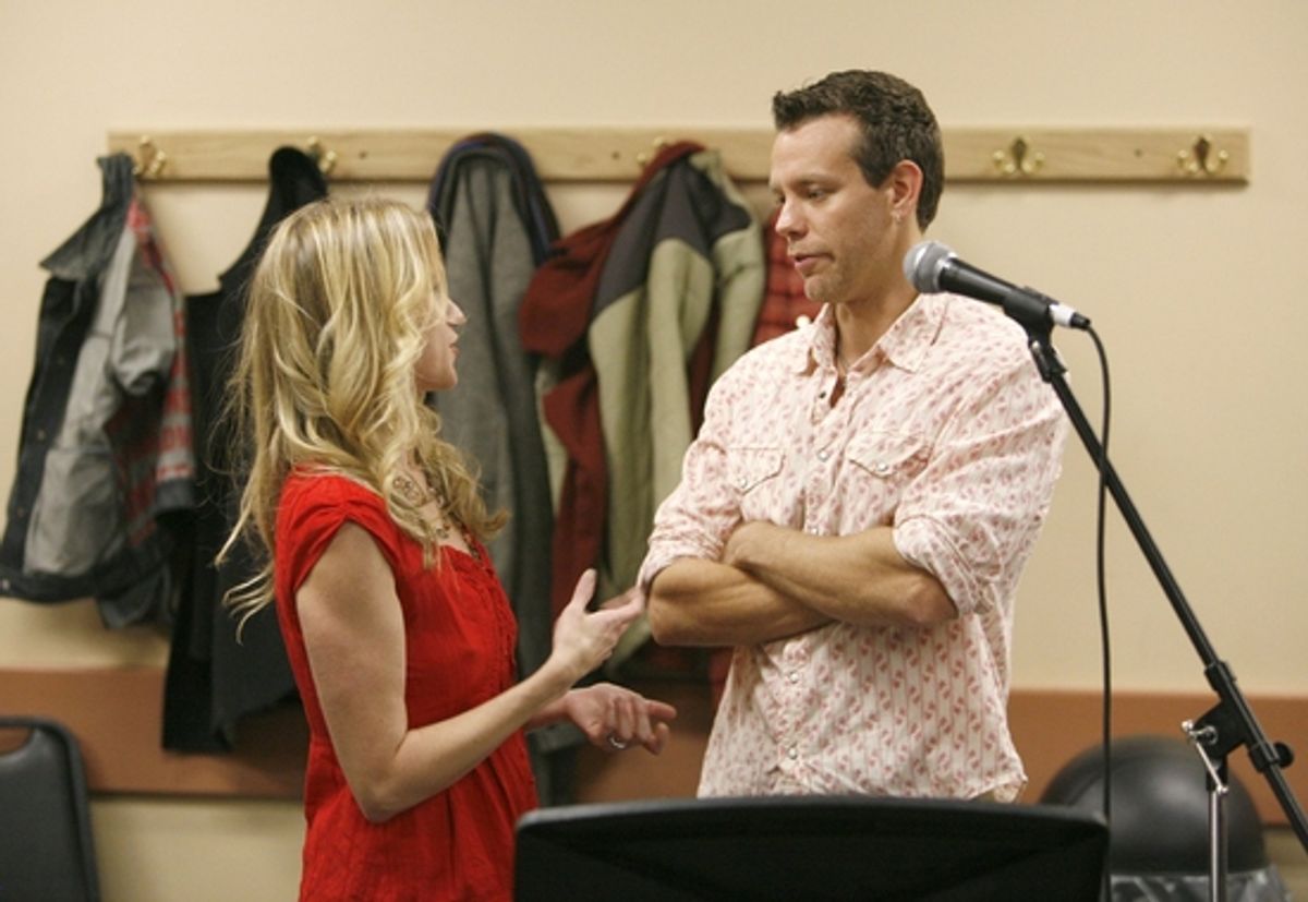 Lauren Kennedy and Adam Pascal at Photo Coverage EXCLUSIVE: DRIFT Rehearsals