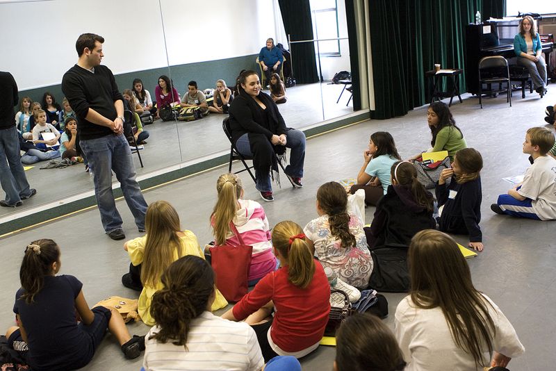 Photo Coverage: 'The Broadway Workshop' with HAIRSPRAY Film Star Nikki Blonsky! — photo 5 of 11