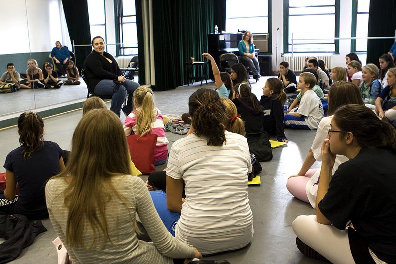 Photo Coverage: 'The Broadway Workshop' with HAIRSPRAY Film Star Nikki Blonsky! — photo 4 of 11