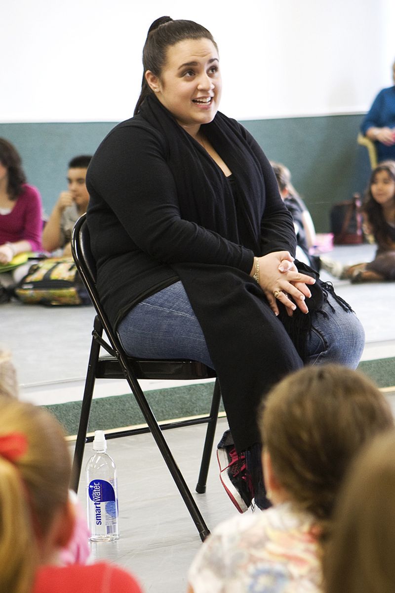 Photo Coverage: 'The Broadway Workshop' with HAIRSPRAY Film Star Nikki Blonsky! — photo 11 of 11