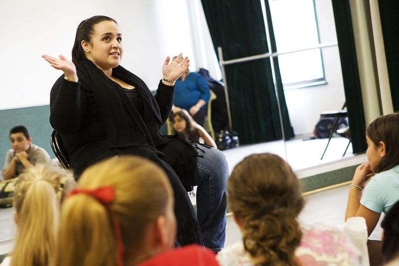 Photo Coverage: 'The Broadway Workshop' with HAIRSPRAY Film Star Nikki Blonsky! — photo 8 of 11