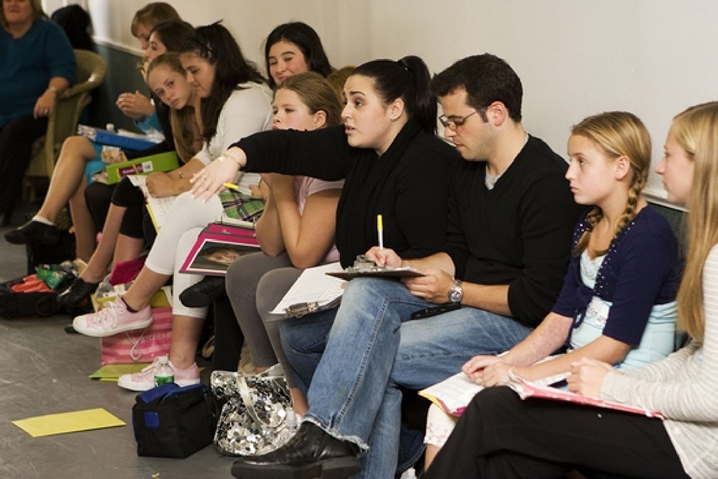 Photo Coverage: 'The Broadway Workshop' with HAIRSPRAY Film Star Nikki Blonsky!  Image