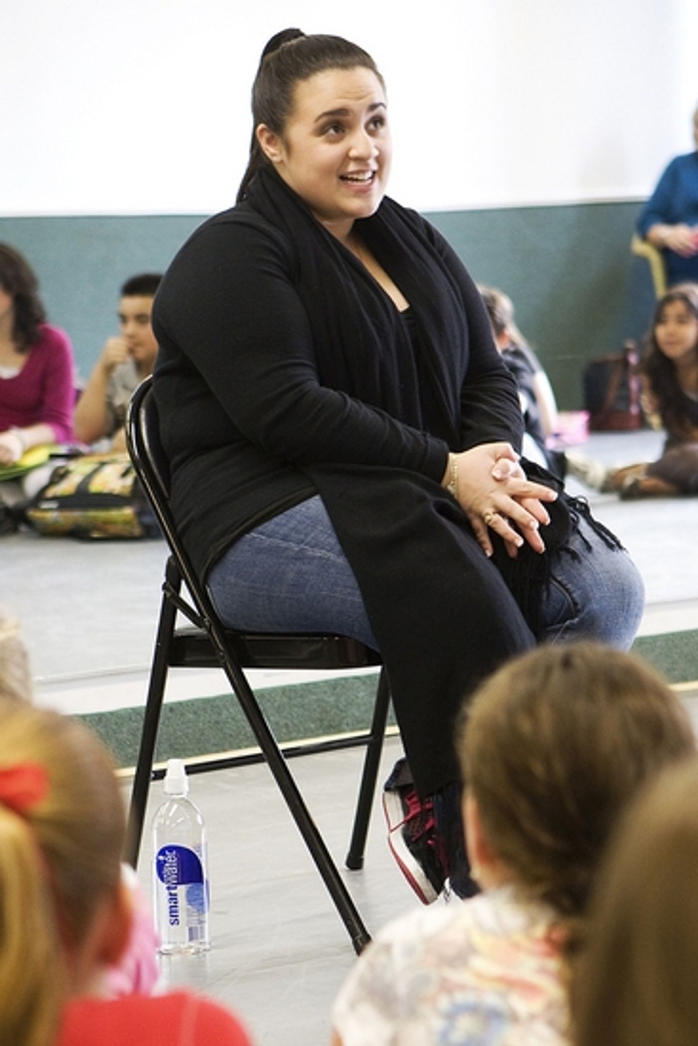 Photo Coverage: 'The Broadway Workshop' with HAIRSPRAY Film Star Nikki Blonsky!  Image
