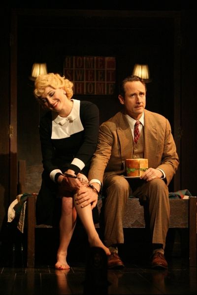 Francesca Faridany and Sam Robards  Photo