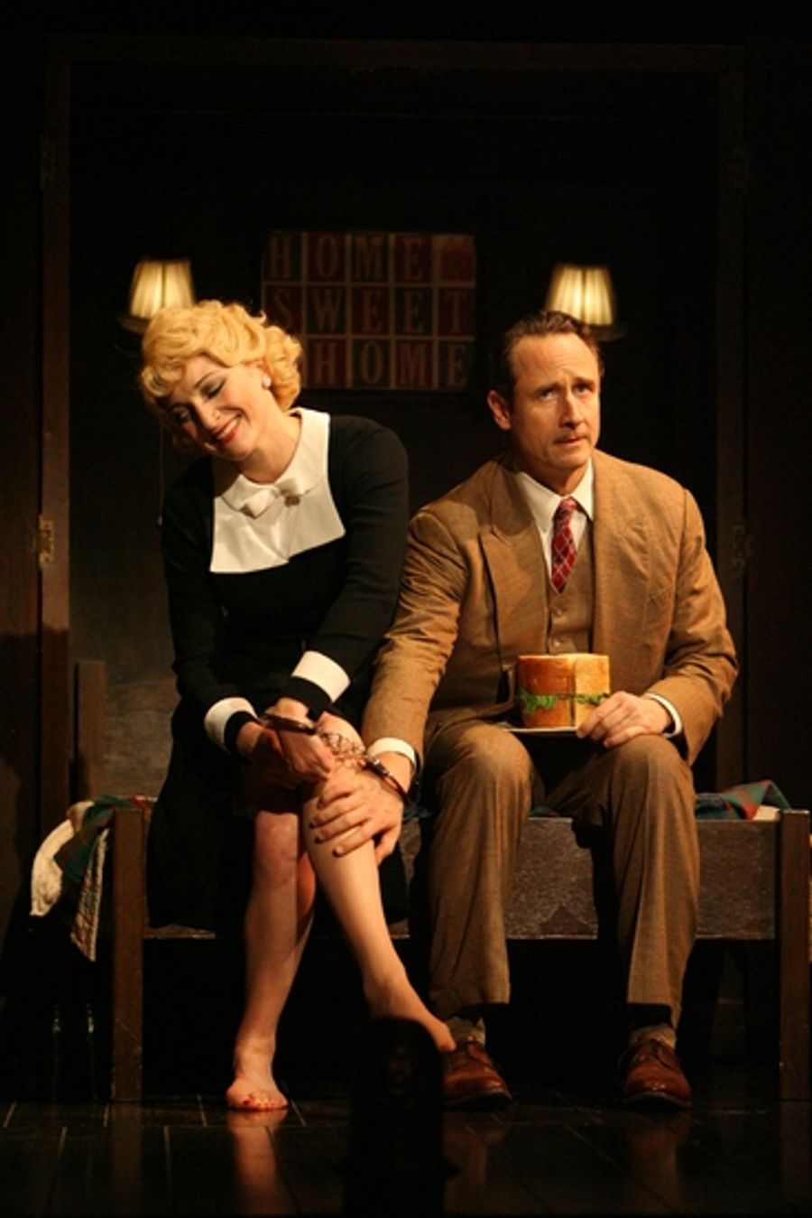 Photo Flash: Kuhn and Faridany Join THE 39 STEPS Cast Image