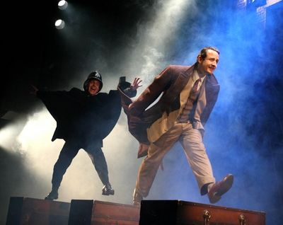 Jeffrey Kuhn and Sam Robards Photo