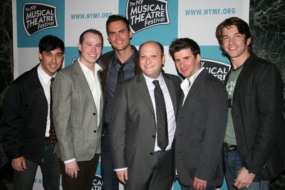 
Ryan Duncan, Tyler Maynard, Cheyenne Jackson, Isaac Robert Hurwitz, David Josefsber Photo