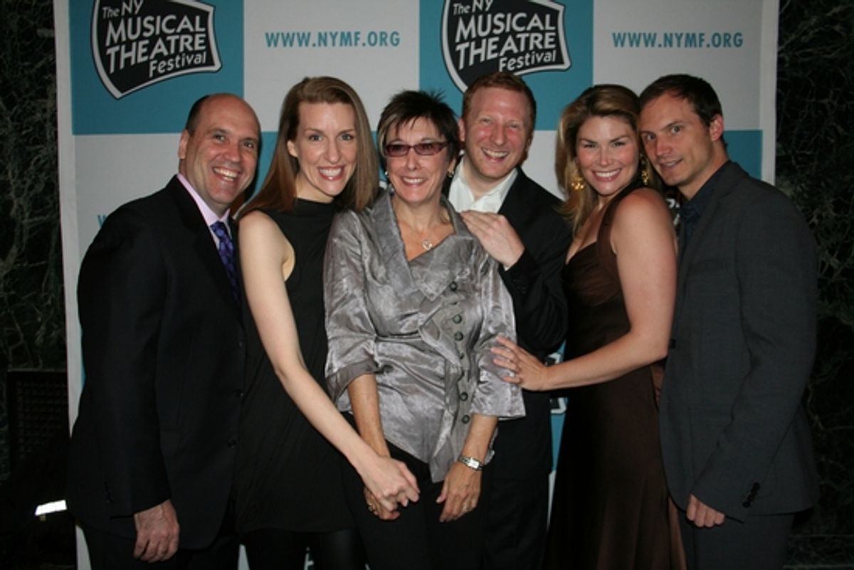 'title of show' cast Larry Pressgrove, Susan Blackwell, Robyn Goodman, Hunter Bell, Heidi Blickenstaff and Jeff Bowen

 at 