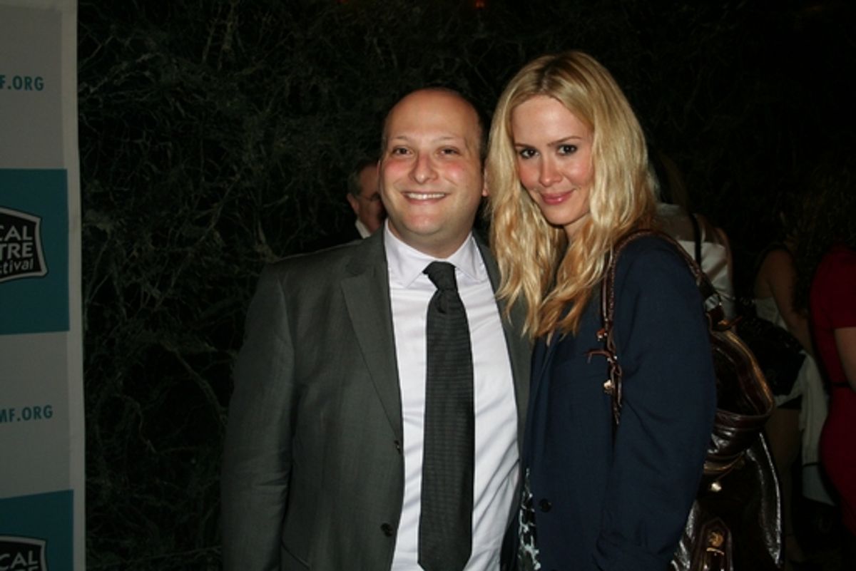 Isaac Robert Hurwitz and Sarah Paulson

 at 