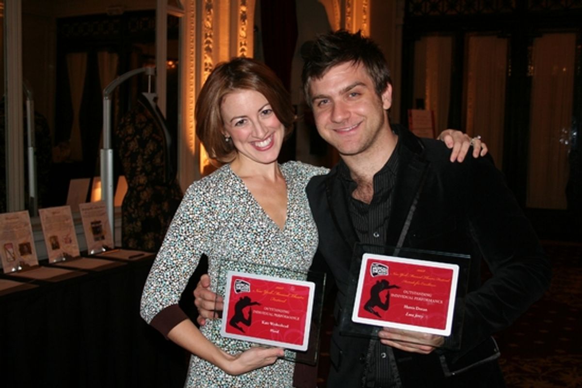 Kate Wetherhead ('Wood') and Harris Doran ('Love Jerry')

 at 