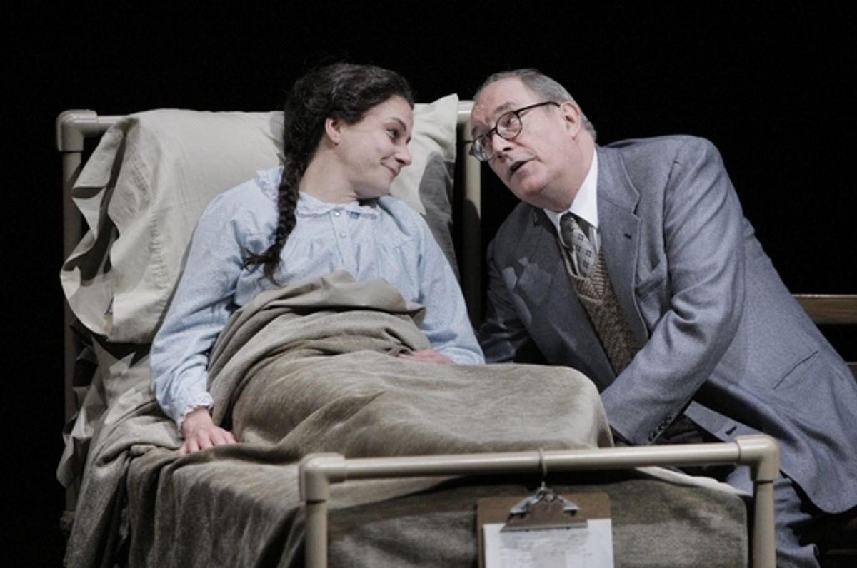 Charity Jones and Simon Jones at SHADOWLANDS at the Guthrie Theatre 