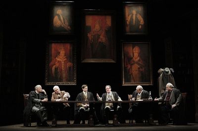 Peter Thomson, James A. Stephens, Jonas Goslow, Bob Davis, Simon Jones, and Julian Ba Photo