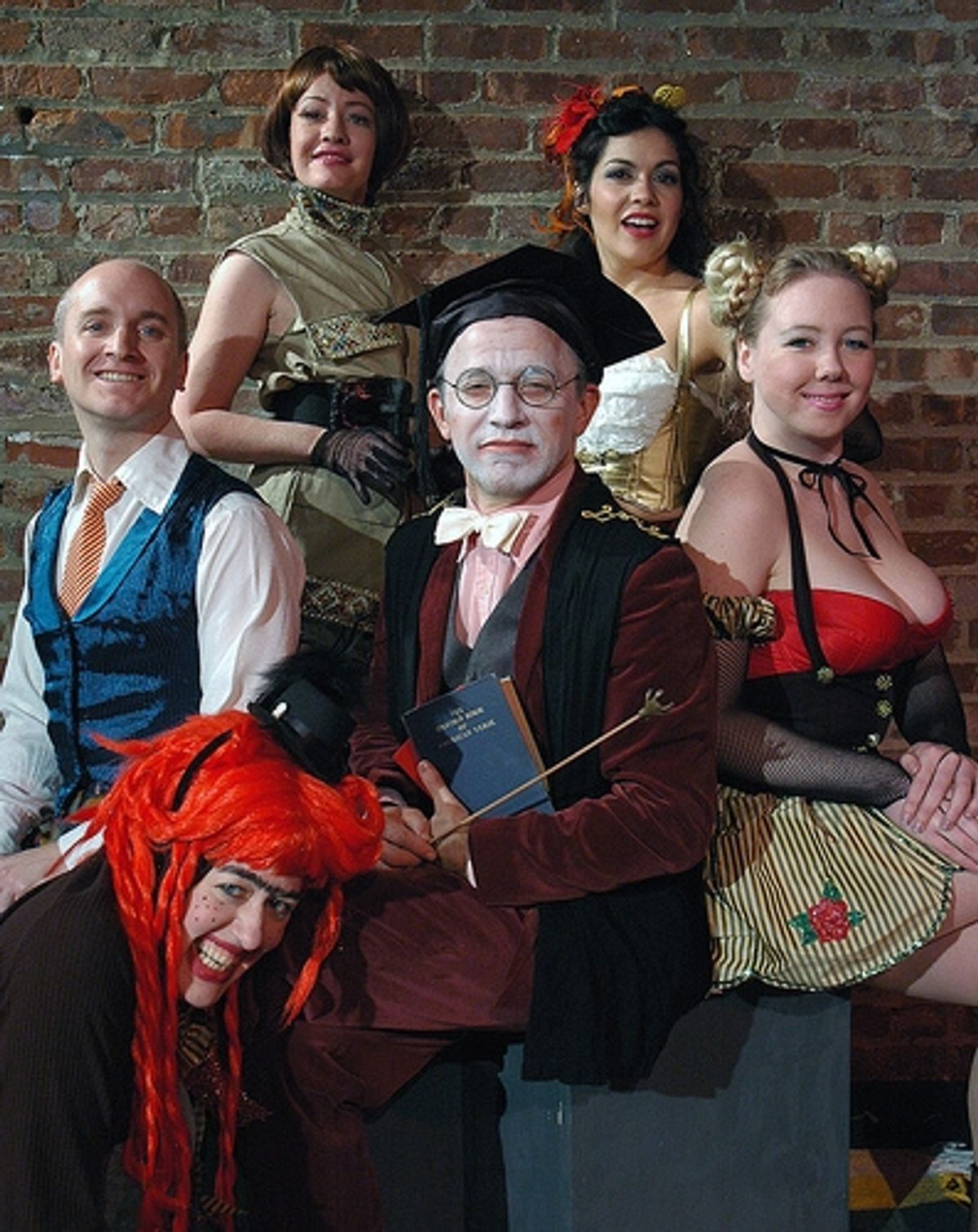 Alyssa Simon, Iracel Rivero, Gyda Arber, Robert Honeywell, Audrey Crabtree, and Lynn Berg at 