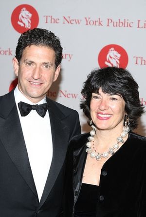 James Rubin and Christiane Amanpour Photo