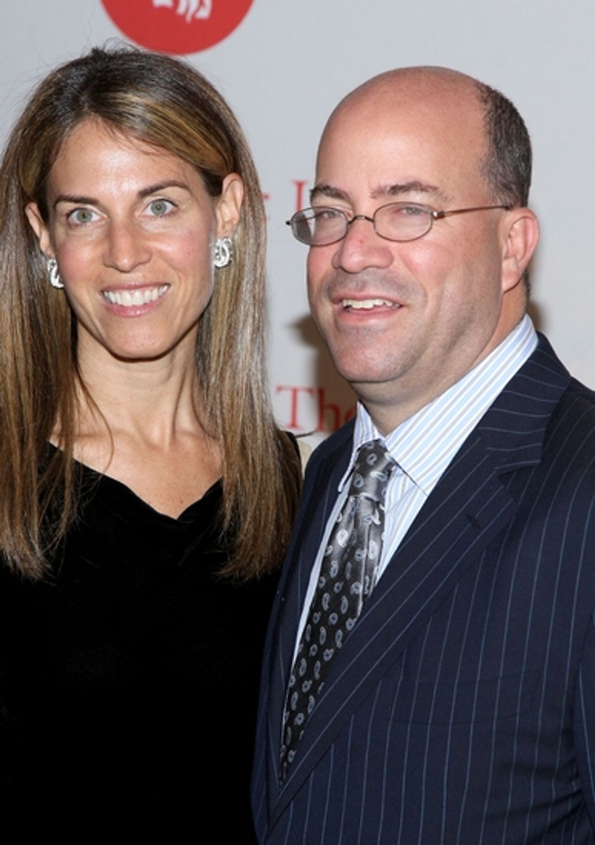 Caryn Zucker and Jeff Zucker at 