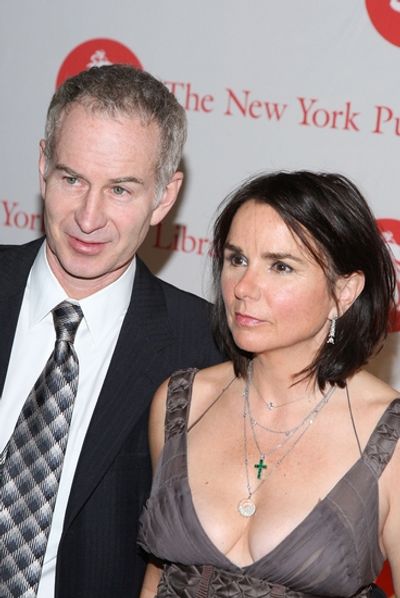 John McEnroe and Patti Smyth Photo