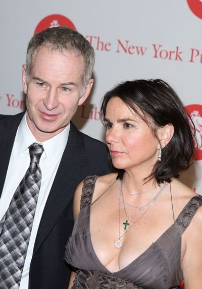 John McEnroe and Patti Smyth Photo