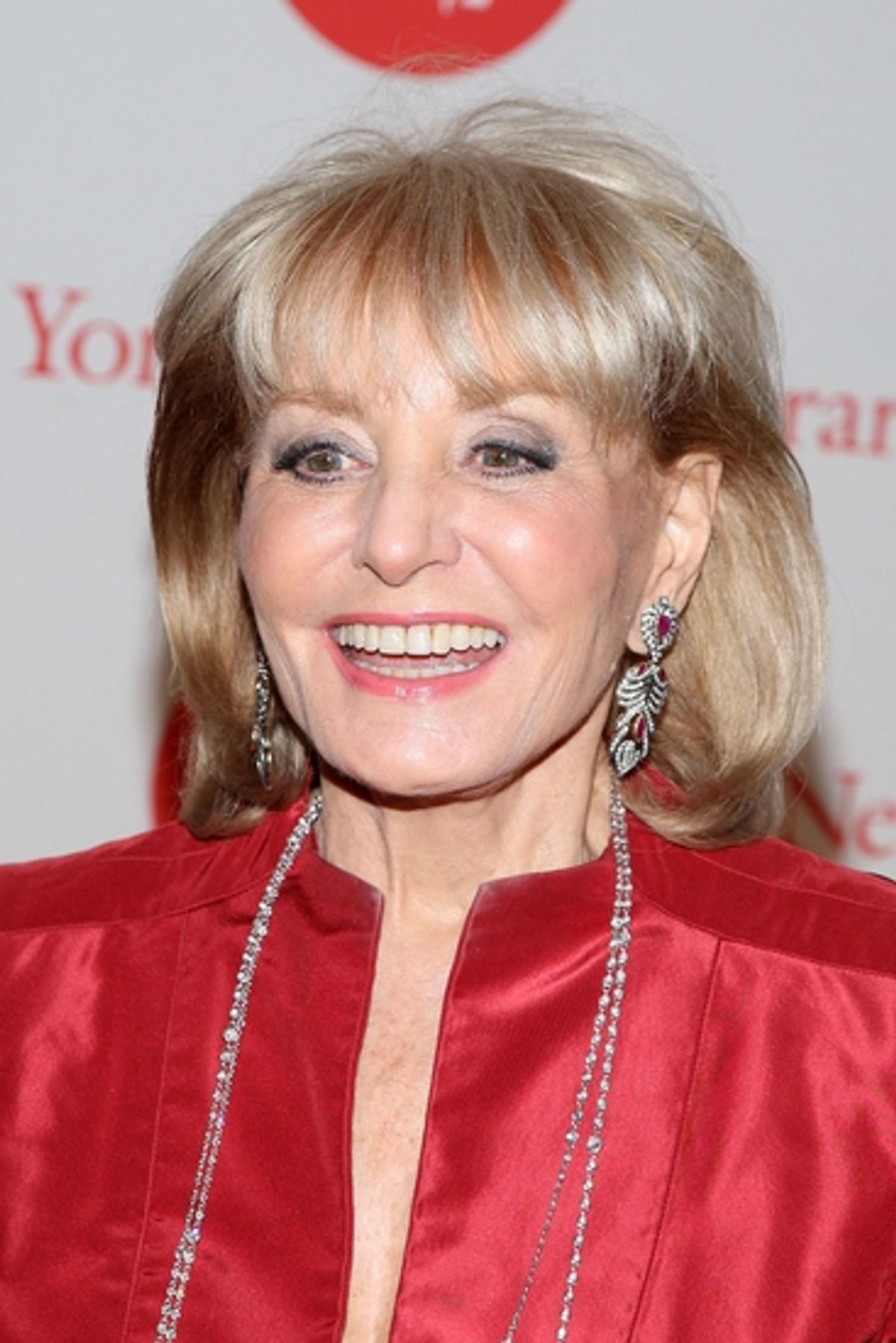 Barbara Walters at NYPL 'Library Lions' Benefit Honoring Albee, Ephron, Bryan and Rushdie