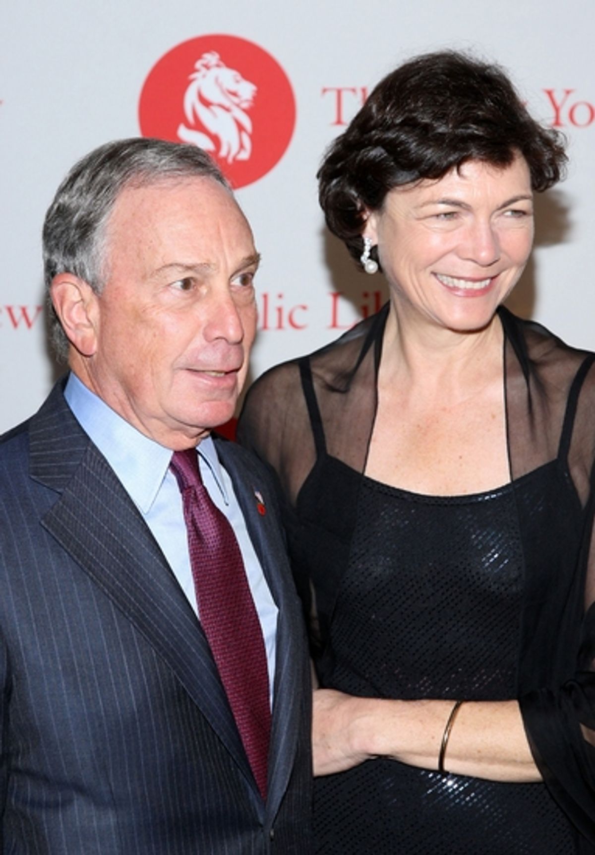 Mayor Michael Bloomberg and Diana Taylor at 