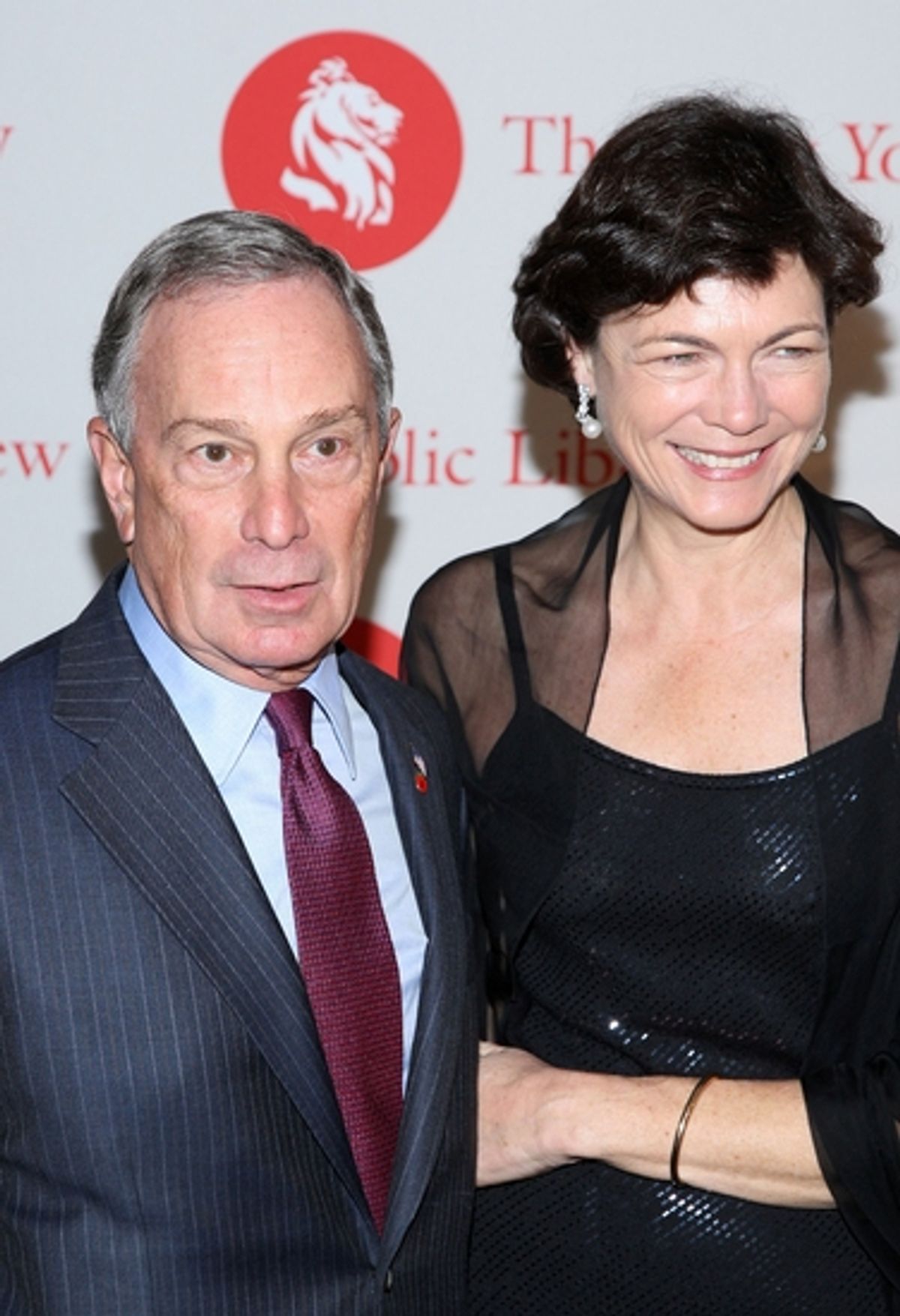 Mayor Michael Bloomberg and Diana Taylor at 