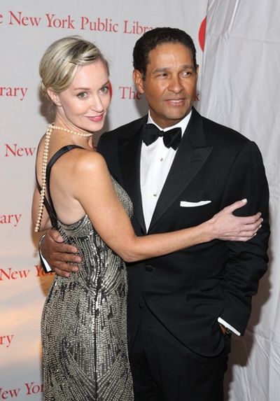 Bryant Gumbell and wife Hillary  Photo