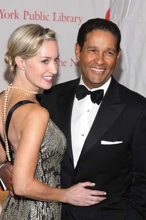 Bryant Gumbell and wife Hillary  Photo