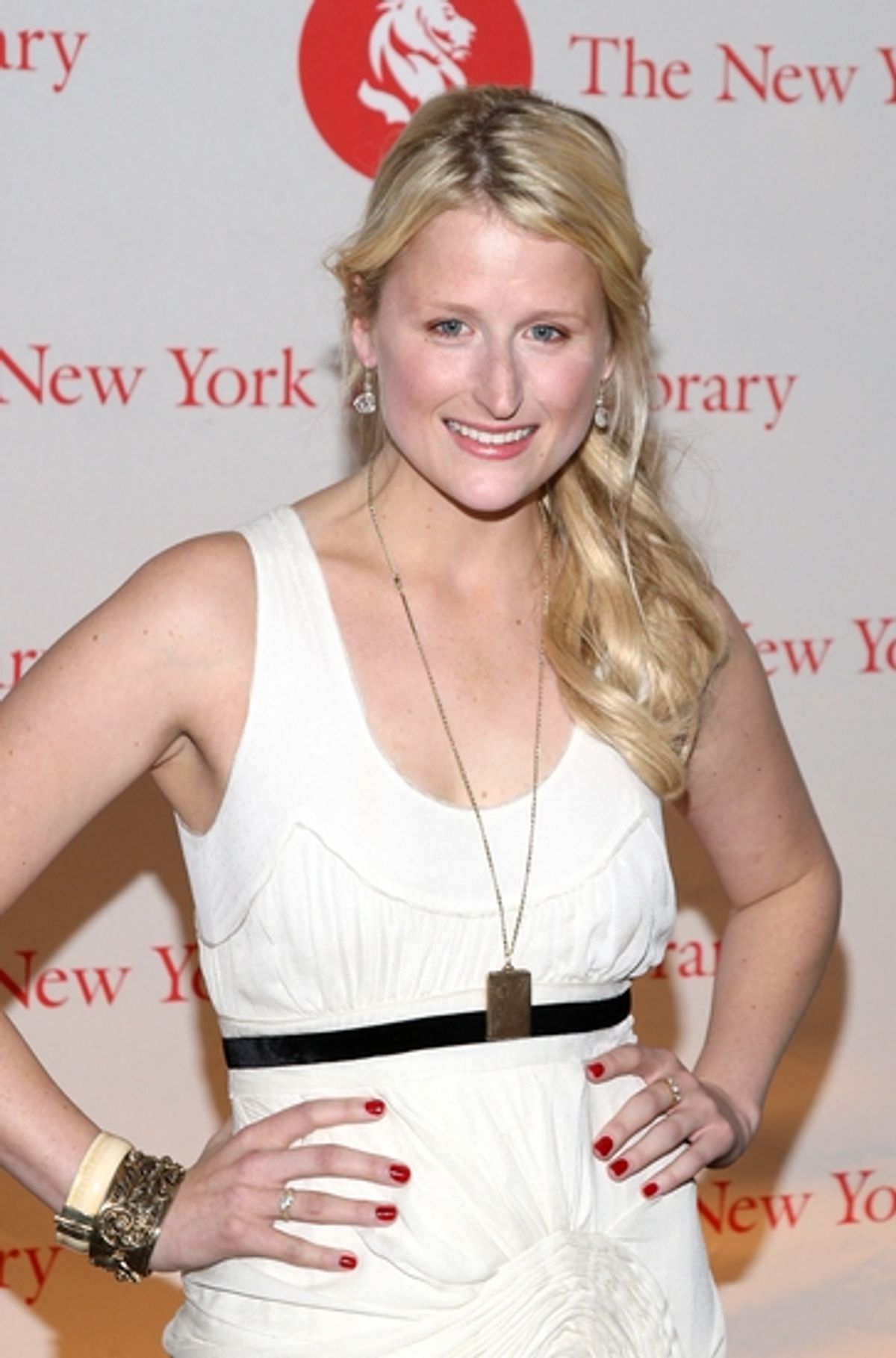 Mamie Gummer at NYPL 'Library Lions' Benefit Honoring Albee, Ephron, Bryan and Rushdie