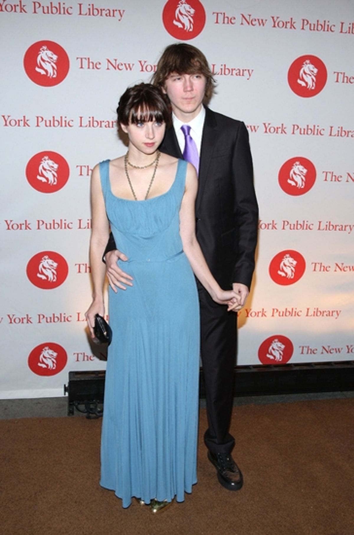 Zoe Kazan and Paul Dano at 