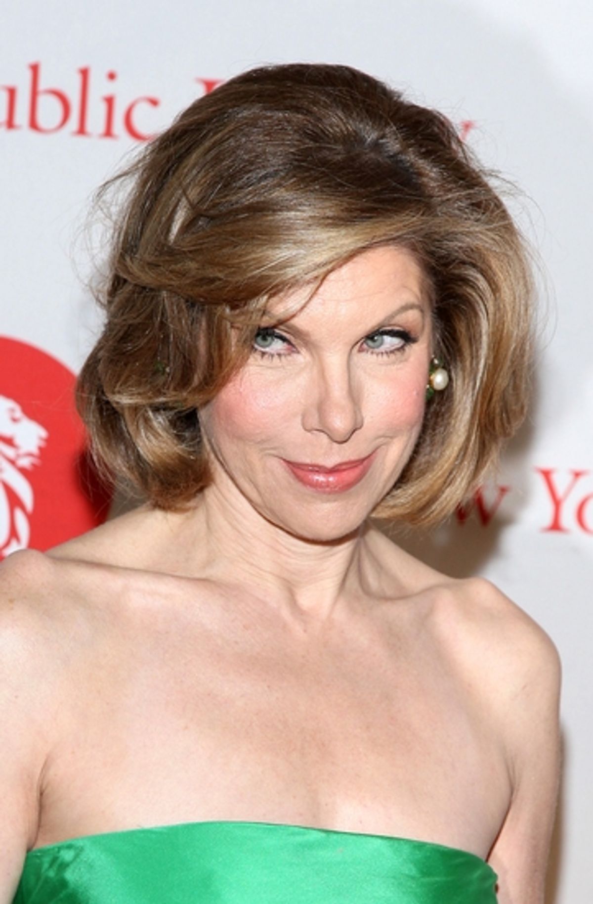Christine Baranski at NYPL 'Library Lions' Benefit Honoring Albee, Ephron, Bryan and Rushdie