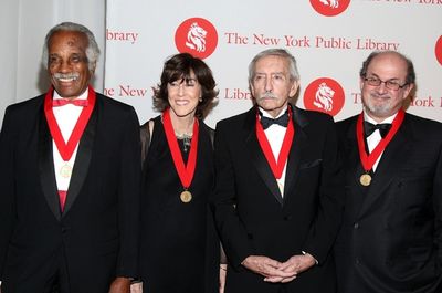 Ashley Bryan, Nora Ephron, Edward Albee and Salman Rushdie Photo