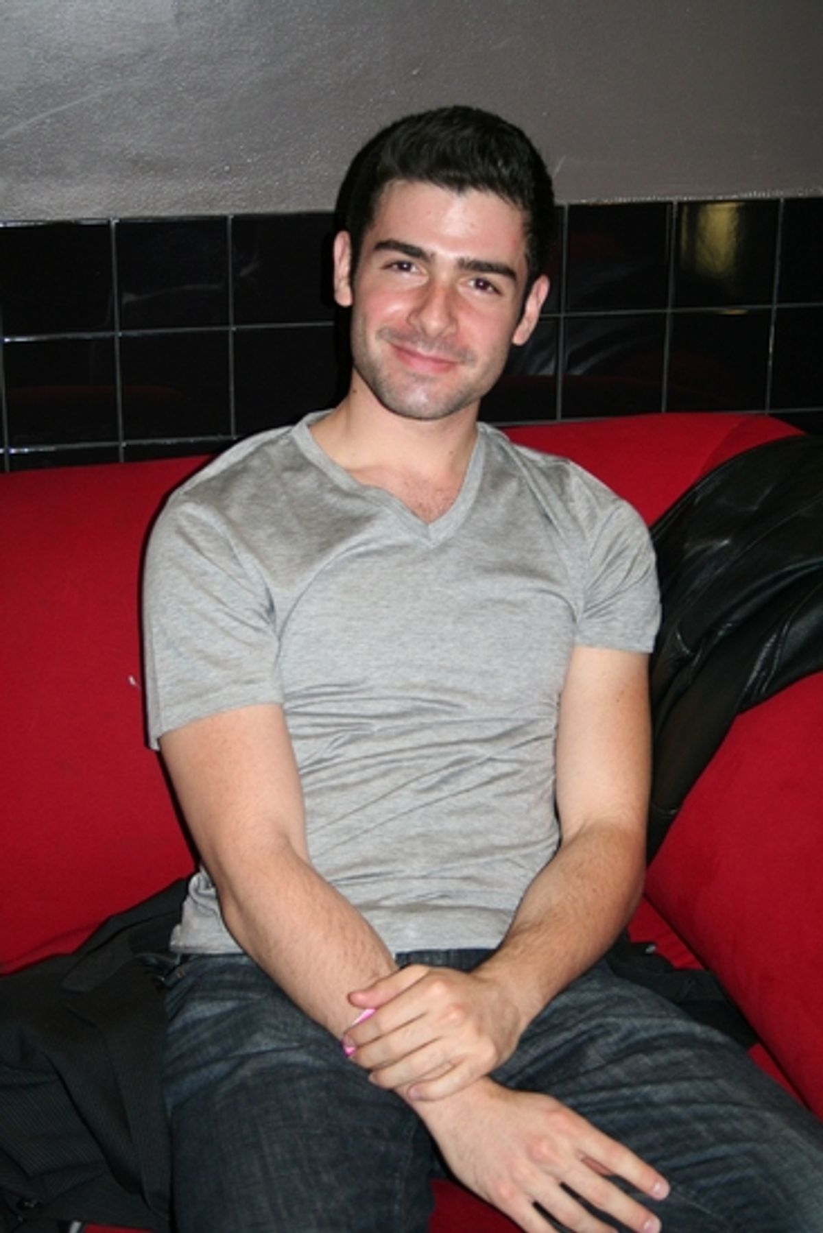 Adam Kantor at Backstage at the DRIFT Benefit