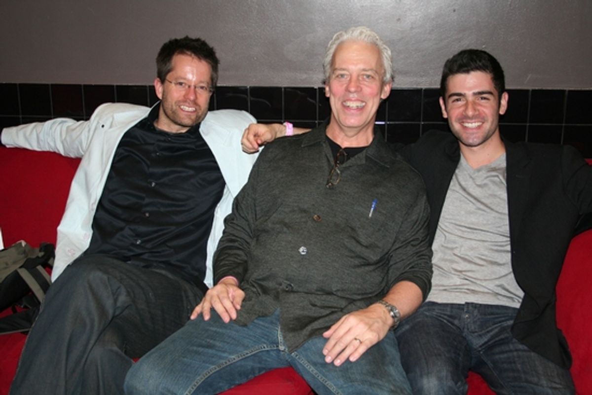 Fred Lassen, Terrence Mann and Adam Kantor

 at 